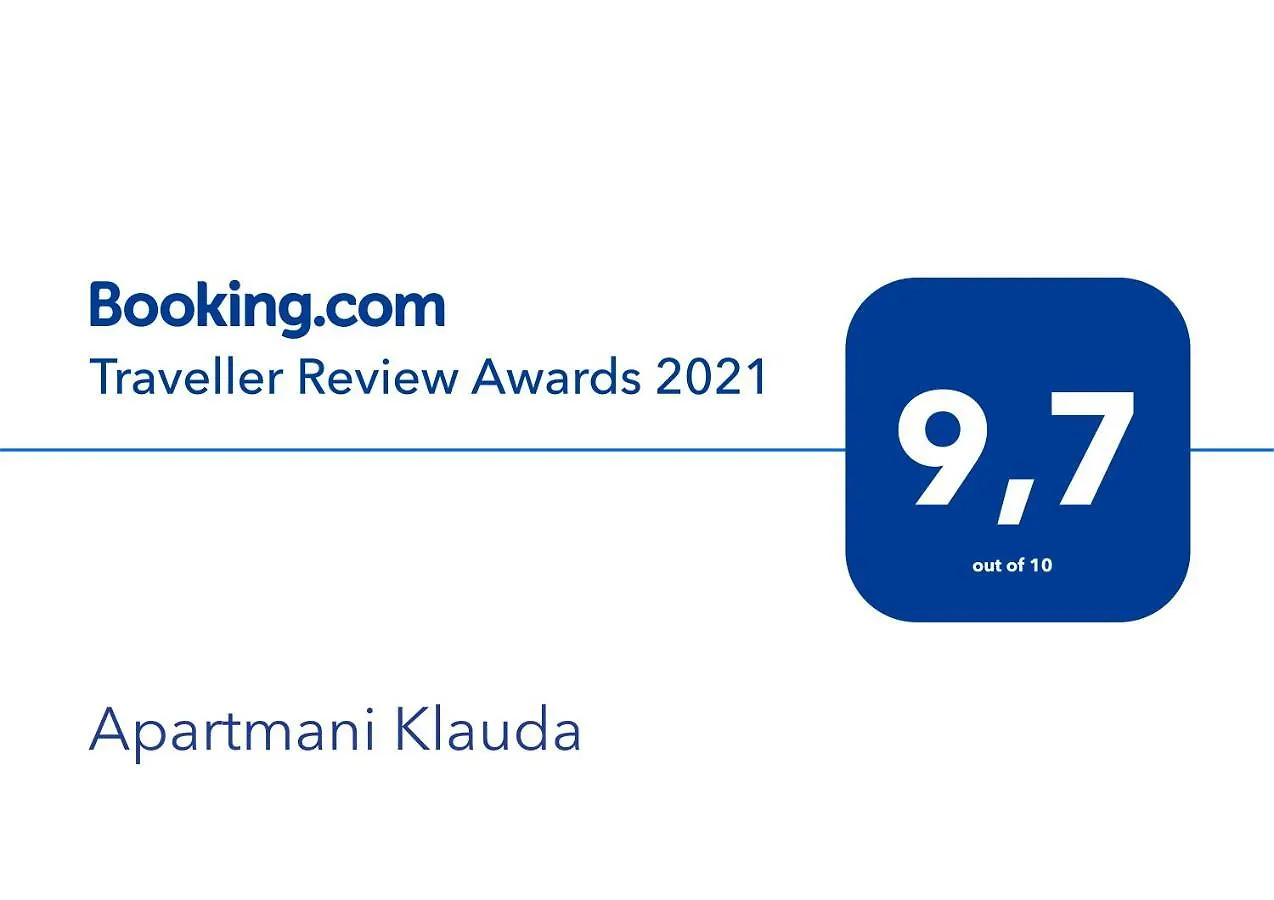Apartmani Klauda Povljana